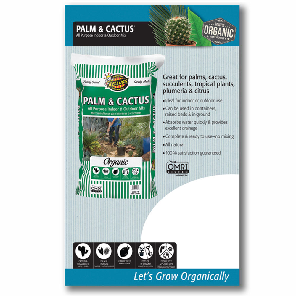 KGO Palm & Cactus 1CF Large Sign