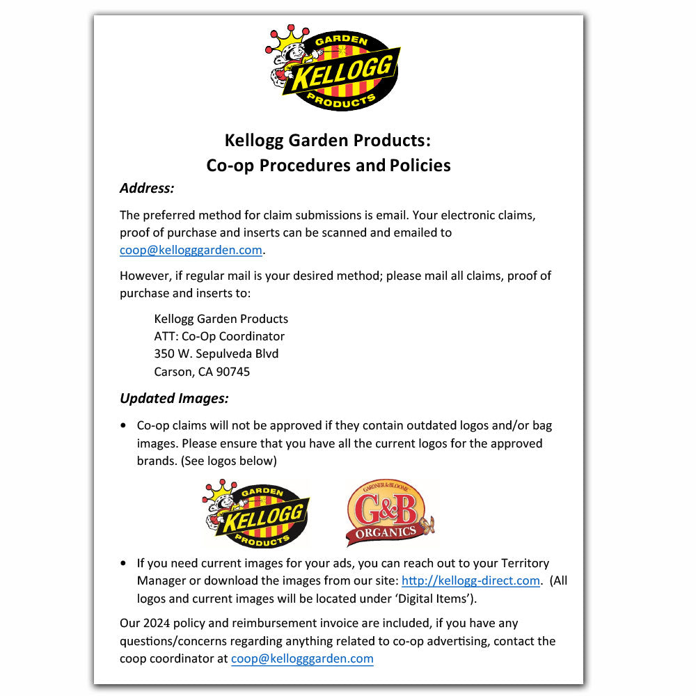 Co-op Details & Form-Digital Download