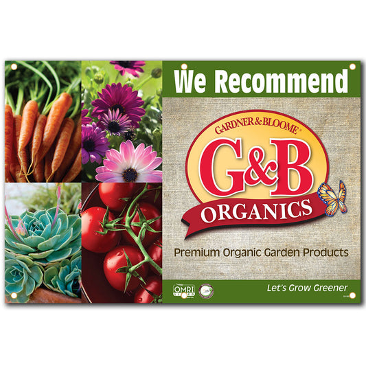 We Recommend G&B - 3' X 2' Banner