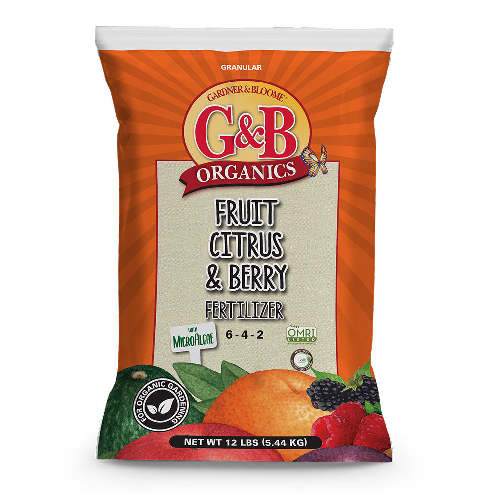 G&B Fruit, Citrus & Berry Fertilizer 12LB Bag-Digital Download