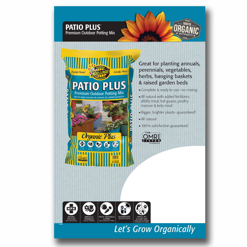 KGO Patio Plus 1.5CF Large Sign