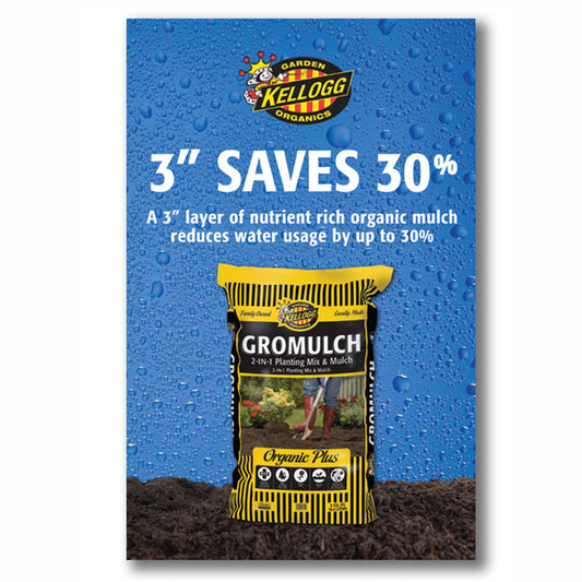 KGO Gromulch 3" Saves 30% Large Sign